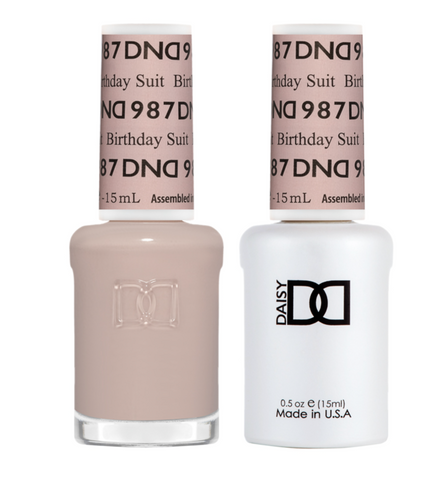 987 -  DND DUO GEL - COLLECTION 2023 - BIRTHDAY SUIT