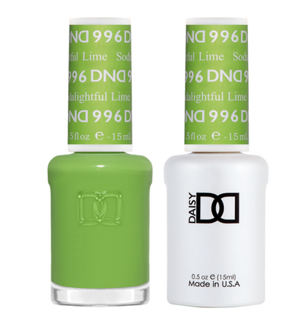 996 -  DND DUO GEL - COLLECTION 2023 - SODA-LIGHTFUL LIME
