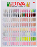 DND DIVA COLLECTION - COMPLETE 288 COLOR SET (#1 TO #290) WITH COLOR CHARTS