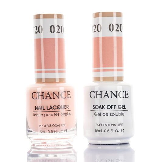 Chance by Cre8tion Gel & Nail Lacquer Duo 0.5oz - 020