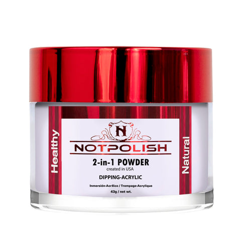 NOT POLISH DIP & ACRYLIC POWDER 2OZ - M01 ICE QUEEN