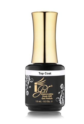 iGEL GEL NO WIPE TOP COAT - .5 OZ