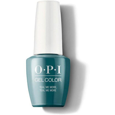 GC G45 - OPI GelColor - Teal Me More, Teal Me More 0.5 oz