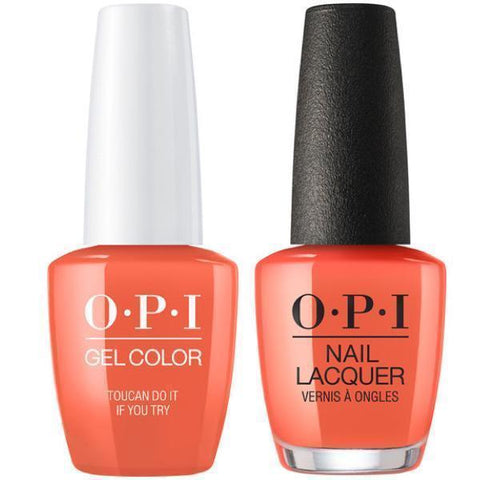 A67 OPI Gel color & Lacquer Duo set - Toucan Do It If You Try