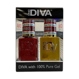 DND DIVA GEL DUO - 033 FIRECRACKER