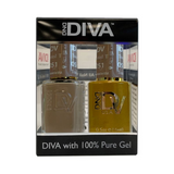 DND DIVA GEL DUO - 051 TOASTED