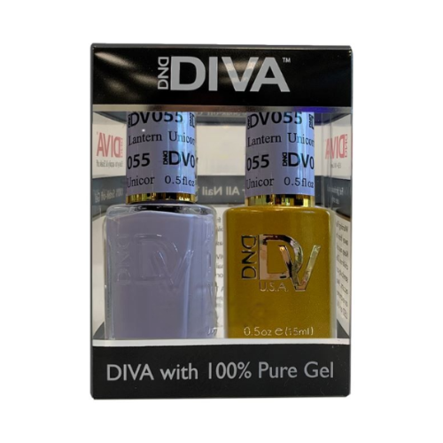 DND DIVA GEL DUO - 055 UNICORN LANTERN