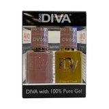 DND DIVA GEL DUO - 066 TEXAS ROSE