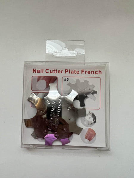 DND NAIL CUTTER PLATE - FRENCH #5