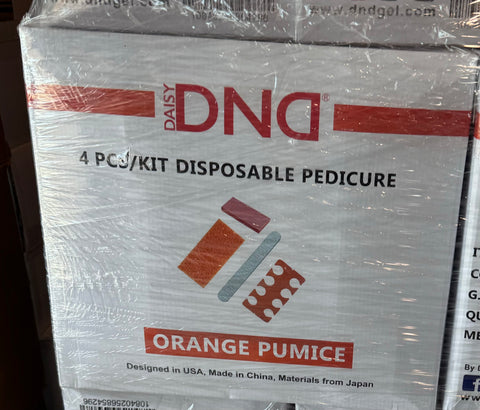 DND DISPOSABLE 4 PIECE PEDICURE KIT