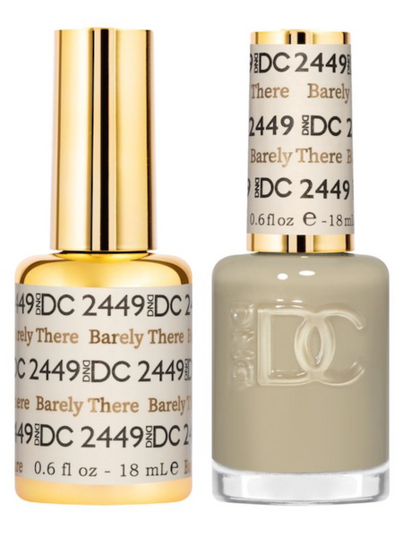 2449 -  DND DC DUO GEL -  SHEER COLLECTION 2024 - BARELY THERE
