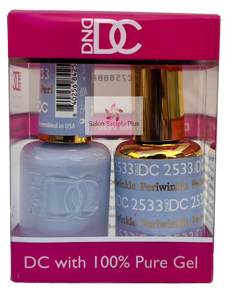 2533 - DND DC GEL -  FREE SPIRIT COLLECTION - PERIWINKLE