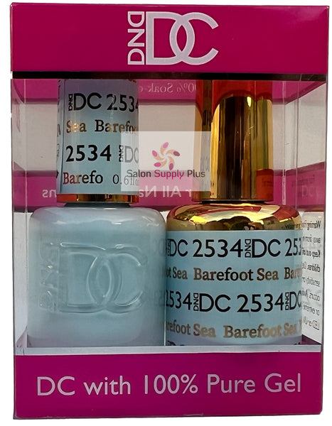 2534 - DND DC GEL -  FREE SPIRIT COLLECTION - BAREFOOT SEA