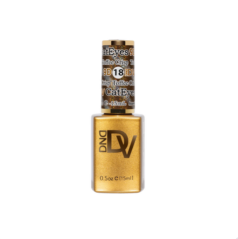 DND DIVA 9D CAT EYE - #18 TOFFEE CRISP