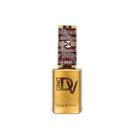 DND DIVA 9D CAT EYE - #24 HOT CINNAMON