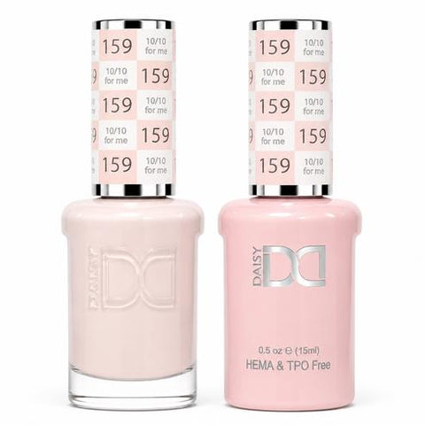 159 10/10 FOR ME - DND HEMA FREE & TPO FREE - GEL & LACQUER DUO