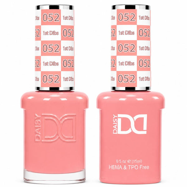052 1ST DIBS - DND HEMA FREE & TPO FREE - GEL & LACQUER DUO