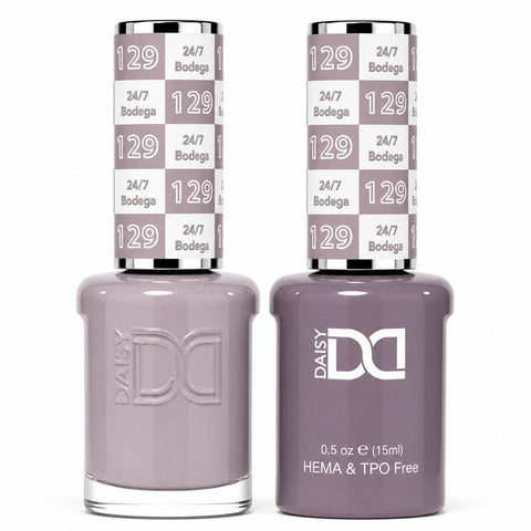 129 24/7 BODEGA - DND HEMA FREE & TPO FREE - GEL & LACQUER DUO