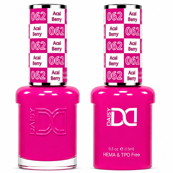 062 ACAI BERRY - DND HEMA FREE & TPO FREE - GEL & LACQUER DUO