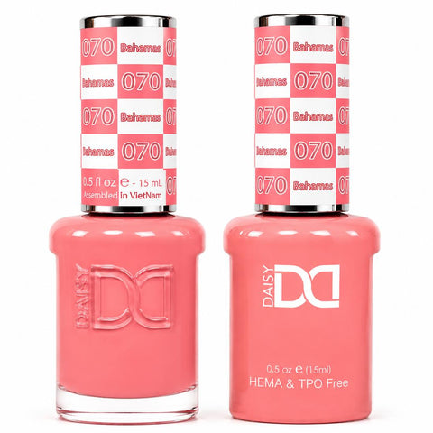 070 BAHAMAS - DND HEMA FREE & TPO FREE - GEL & LACQUER DUO