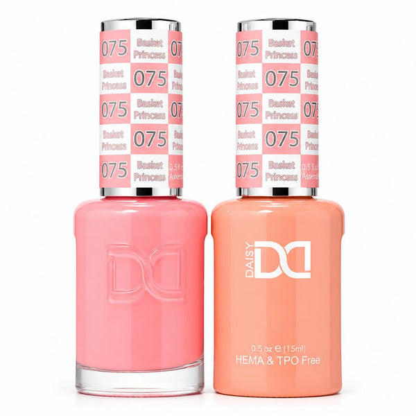 075 BASKET PRINCESS - DND HEMA FREE & TPO FREE - GEL & LACQUER DUO