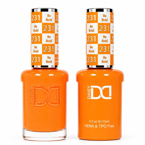 231 BE BOLD - DND HEMA FREE & TPO FREE - GEL & LACQUER DUO