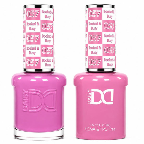 057 BOOKED & BUSY - DND HEMA FREE & TPO FREE - GEL & LACQUER DUO