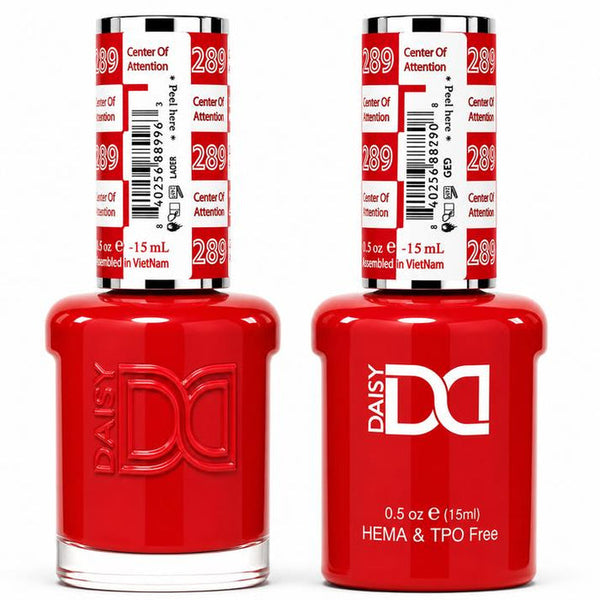 289 CENTER OF ATTENTION - DND HEMA FREE & TPO FREE - GEL & LACQUER DUO
