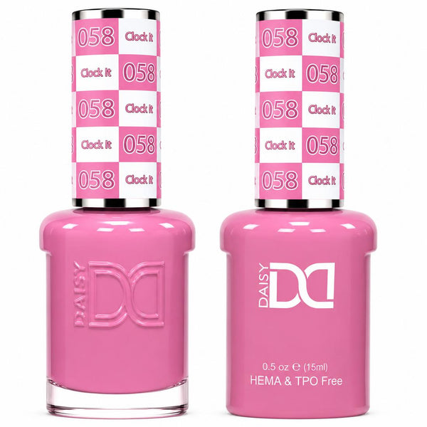 058 CLOCK IT - DND HEMA FREE & TPO FREE - GEL & LACQUER DUO