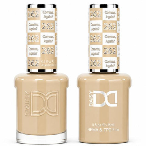 262 COMMA AGAIN - DND HEMA FREE & TPO FREE - GEL & LACQUER DUO