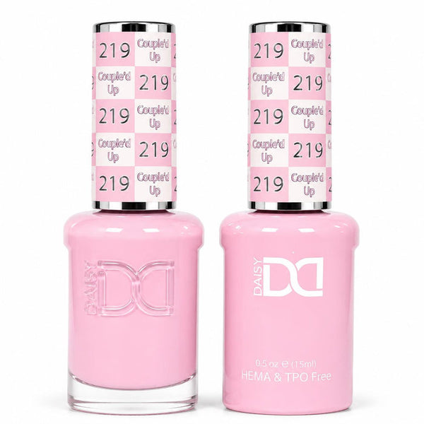 219 COUPLE D UP - DND HEMA FREE & TPO FREE - GEL & LACQUER DUO