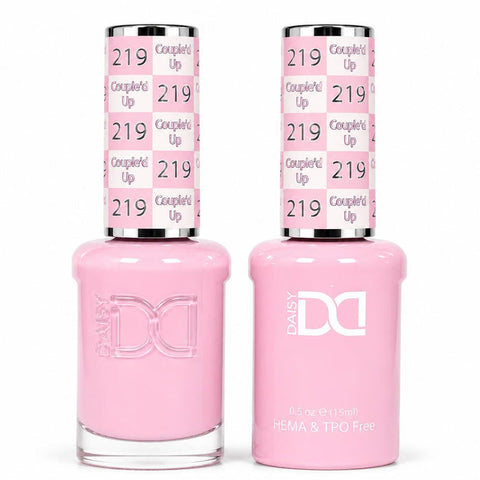 219 COUPLE D UP - DND HEMA FREE & TPO FREE - GEL & LACQUER DUO
