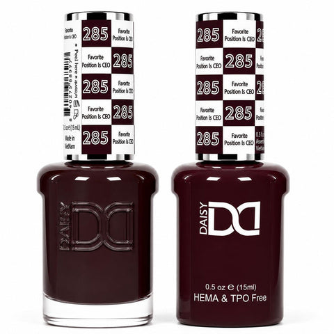 285 FAVORITE POSITION IS CEO - DND HEMA FREE & TPO FREE - GEL & LACQUER DUO