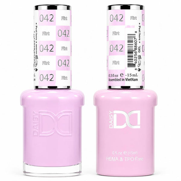 042 FLIRT - DND HEMA FREE & TPO FREE - GEL & LACQUER DUO