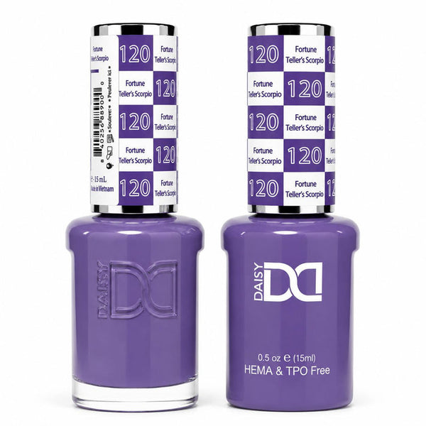 120 FORTUNE TELLERÕS SCORPIO - DND HEMA FREE & TPO FREE - GEL & LACQUER DUO