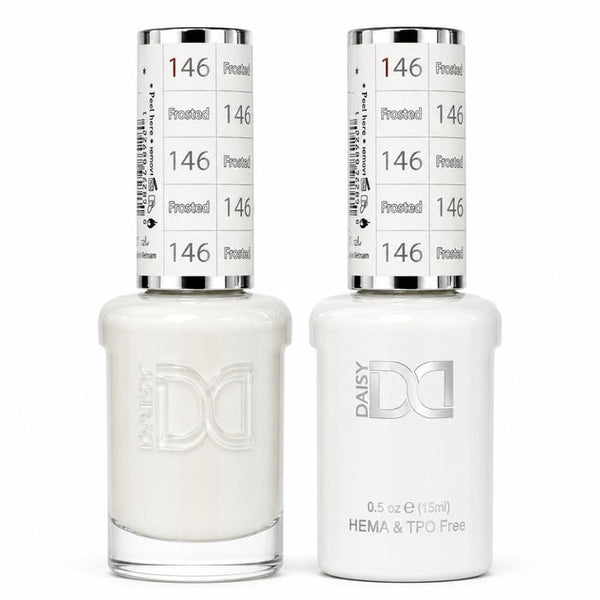 146 FROSTED - DND HEMA FREE & TPO FREE - GEL & LACQUER DUO