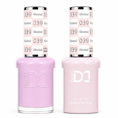 039 GHOSTED - DND HEMA FREE & TPO FREE - GEL & LACQUER DUO