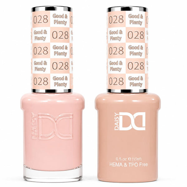 028 GOOD & PLENTY - DND HEMA FREE & TPO FREE - GEL & LACQUER DUO