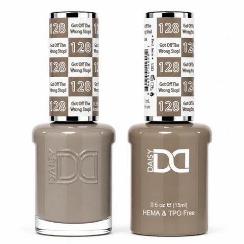 128 GOT OFF THE WRONG STOP! - DND HEMA FREE & TPO FREE - GEL & LACQUER DUO