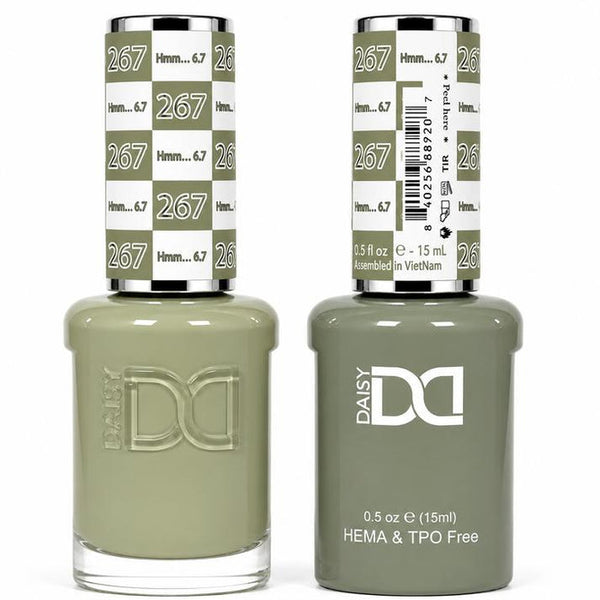 267 HMM...6,7 - DND HEMA FREE & TPO FREE - GEL & LACQUER DUO
