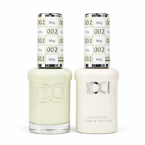 002 ICING - DND HEMA FREE & TPO FREE - GEL & LACQUER DUO