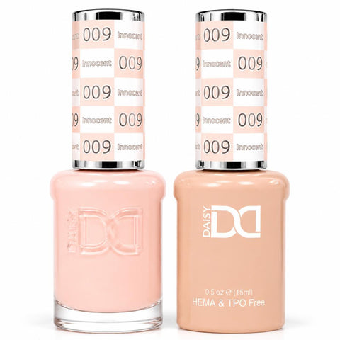 009 INNOCENT - DND HEMA FREE & TPO FREE - GEL & LACQUER DUO