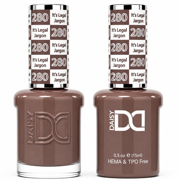 280 IT'S LEGAL JARGON - DND HEMA FREE & TPO FREE - GEL & LACQUER DUO