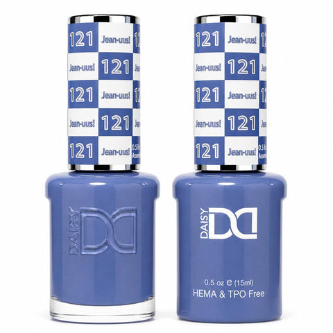121 JEAN-UUS - DND HEMA FREE & TPO FREE - GEL & LACQUER DUO