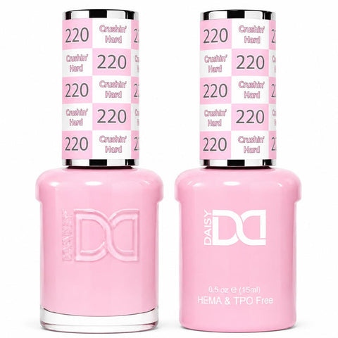 220 LOVE BITE - DND HEMA FREE & TPO FREE - GEL & LACQUER DUO