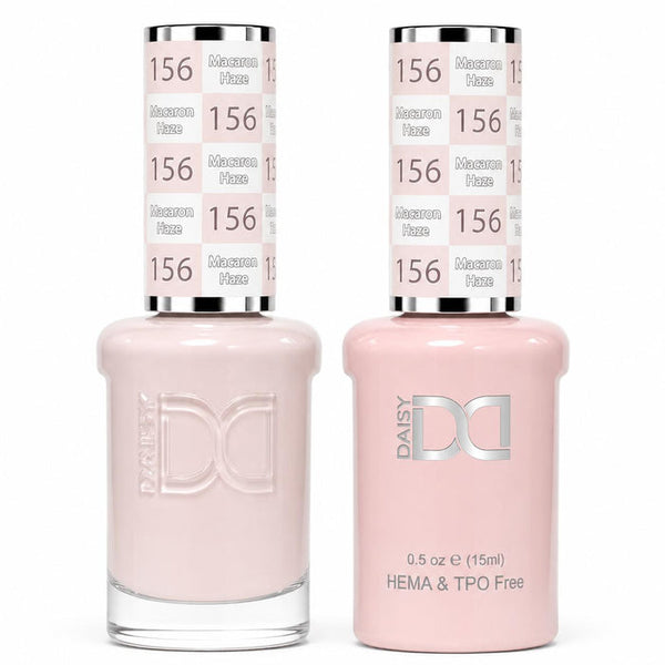156 MACARON HAZE - DND HEMA FREE & TPO FREE - GEL & LACQUER DUO