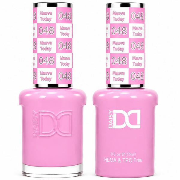 048 MAUVE TODAY - DND HEMA FREE & TPO FREE - GEL & LACQUER DUO