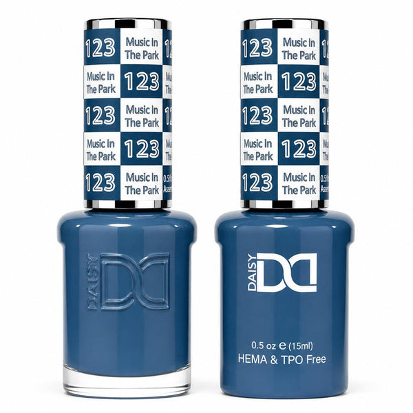 123 MUSIC IN THE PARK - DND HEMA FREE & TPO FREE - GEL & LACQUER DUO