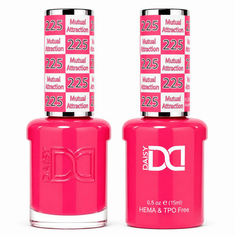225 MUTUAL ATTRACTION - DND HEMA FREE & TPO FREE - GEL & LACQUER DUO