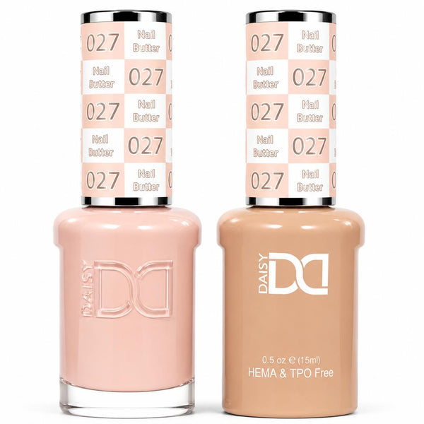 027 NAIL BUTTER - DND HEMA FREE & TPO FREE - GEL & LACQUER DUO